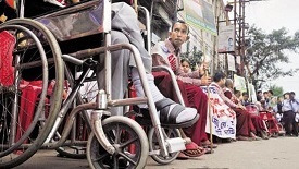 physically challenged People