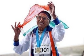 Kaur India’s Oldest Female Athlete
